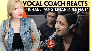 Vocal Coach Reacts: MICHAEL PANGILINAN 'Perfect' by Ed Sheeran Live!