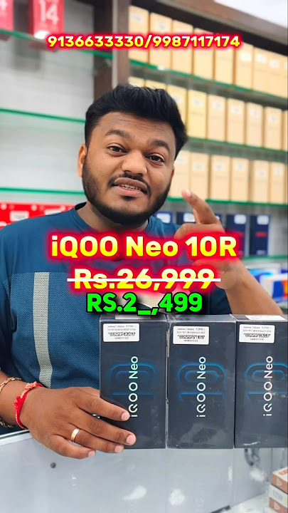 iQOO Neo 10R AMAZING Offline DISCOUNT 😍 #shorts #iqoo #iqooneo10r