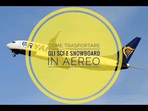 Video: Come Trasportare Gli Sci In Aereo