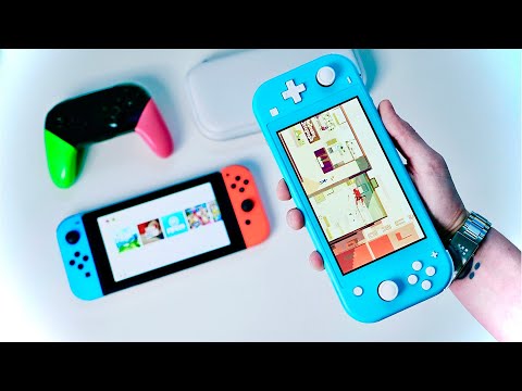 Видео: Новый Nintendo Switch Lite vs. Switch! Что брать? || Обзор Switch Lite