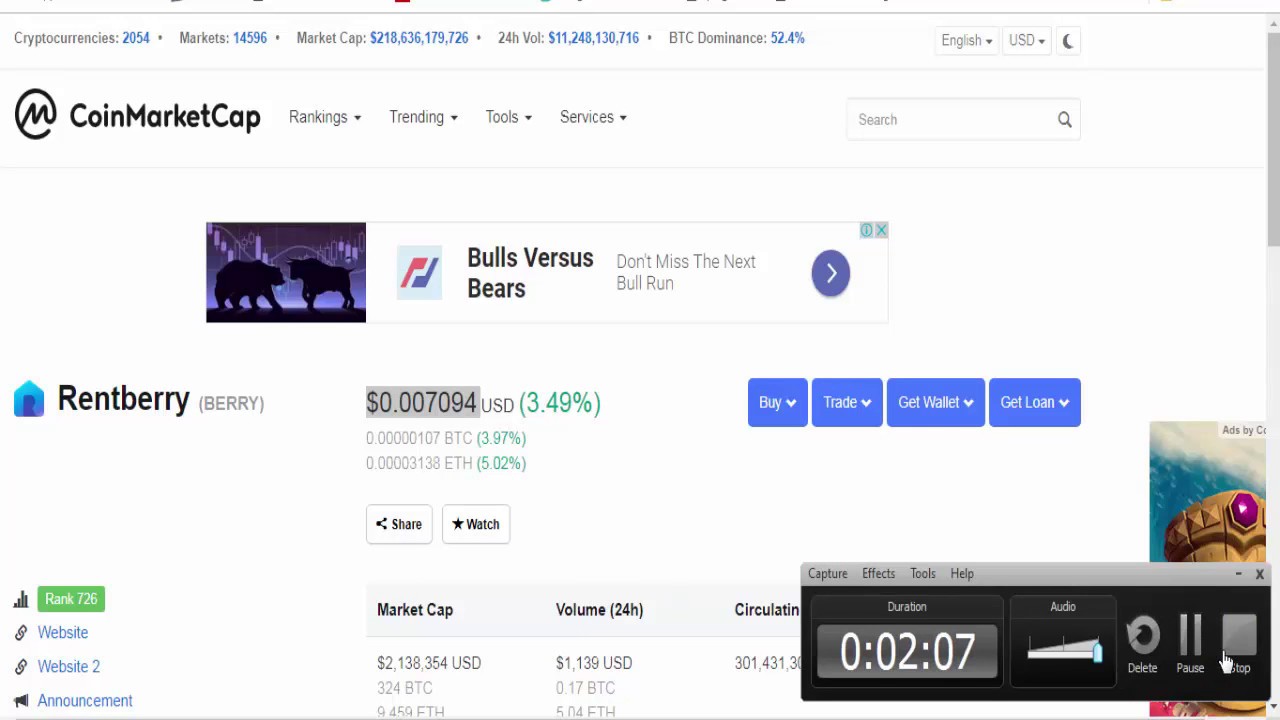 One Undervalued Crypto Currency ||2018