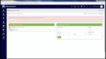 Update your AllProWebTools billing information