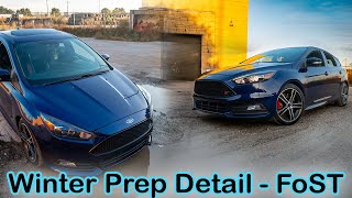 Ford Focus ST Winter Detail Preparation! by sanders 578 views 4 years ago 10 minutes, 5 seconds