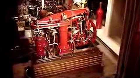 Stuart Major Beam Steam Engine running at 12 RPM