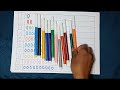 Numbers and Colors for kids / Kids Educational Videos 👉✍️