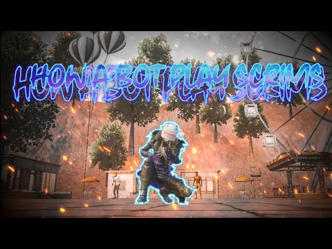 HOW BOT PLAY IN SCRIMS || MONTAGE || PUBG MOBILE