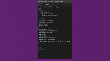 Facebook loader animation in CSS/HTML...easy way.. 💻🧠 #coding #programming #shorts
