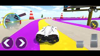 GT STUNT MEGA RAMP ULTIMATE CHALLENGE ANDROID GAMEPLAY / PART 20 /  ZEBRO GAMING #gadiwalagame screenshot 3