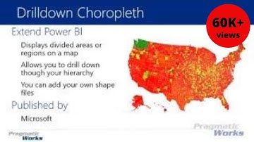 Power BI Custom Visuals - Drilldown Choropleth