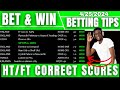 FOOTBALL PREDICTIONS FOR TODAY |BETTING STRATEGY|BETTING TIPS | FREE MATCHES