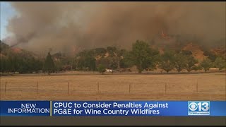 PG&E Wildfire Fines