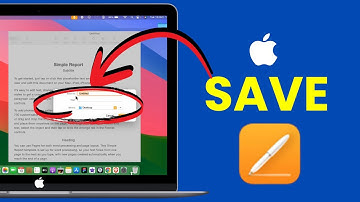How to Save Pages in macOS, iMac, MacBook Pro & Air?