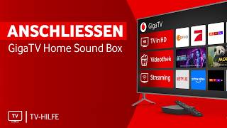 Vodafone GigaTV Home Box (10/25): Anschließen