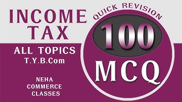 Income Tax MCQ Lesson 1-5