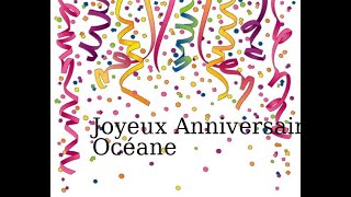 Joyeux Anniversaire Oceane Musique Diaporama Youtube Joyeux Anniversaire Oceane Musique Diaporama Youtube