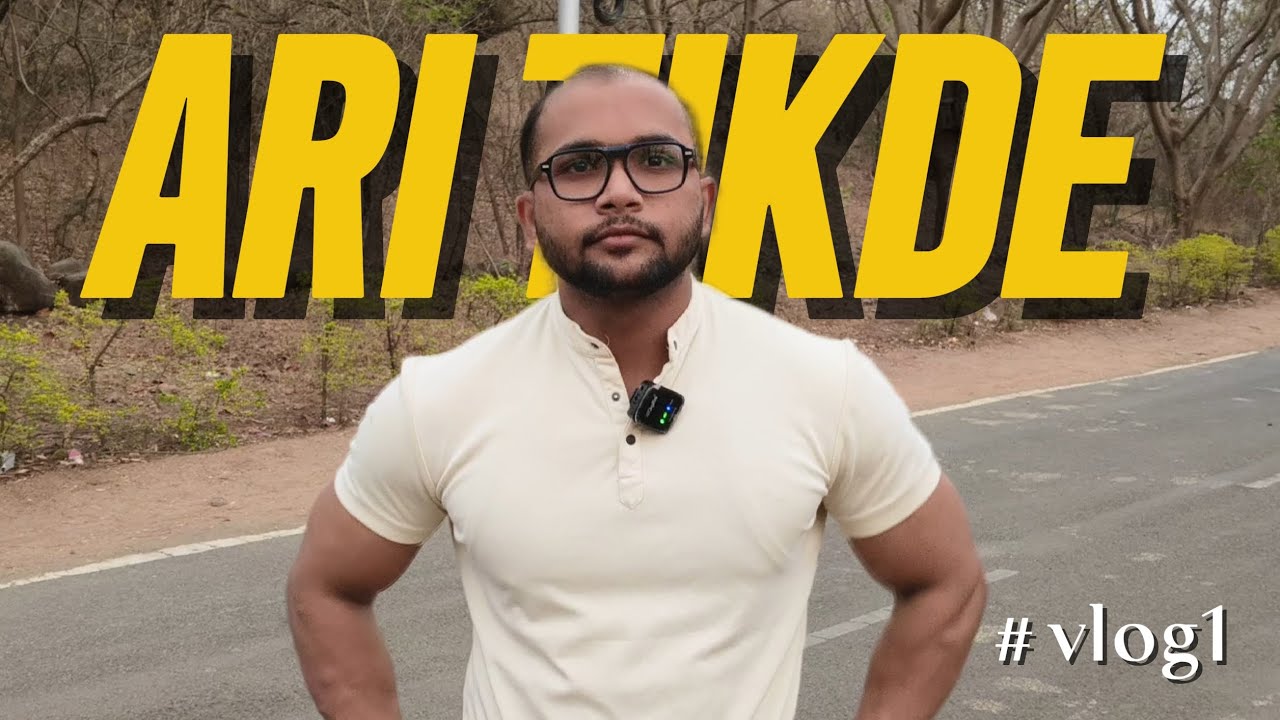 ARI Tekdi Pune Shoot Day | First Vlog