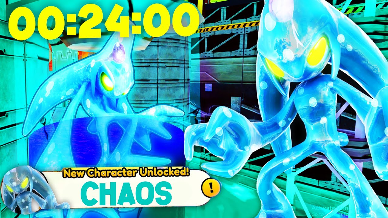 new-chaos-boss-battle-in-sonic-speed-simulator-roblox-youtube
