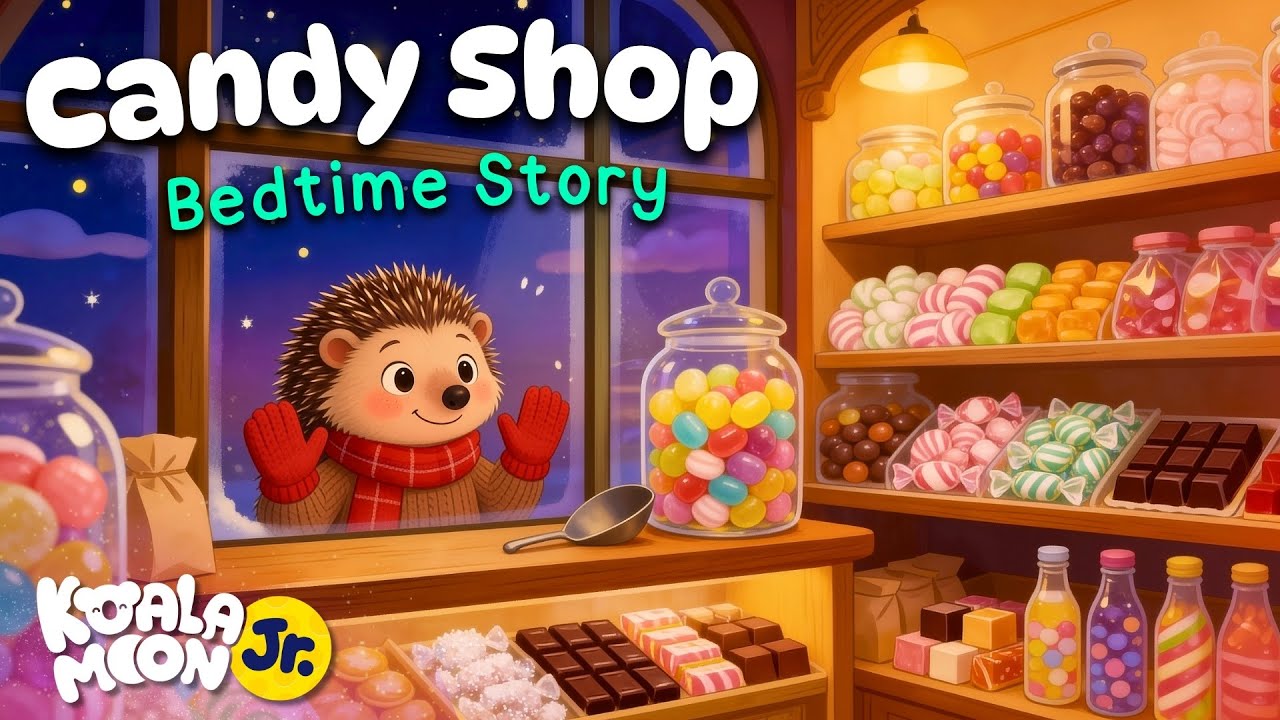 The Cozy Candy Shop 🍭 🍬 Relaxing Toddler Bedtime Stories with Soothing Baby Sleep Music