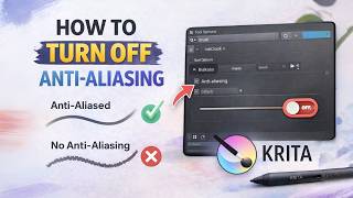 How to Turn Off Anti Aliasing in Krita (Quick Guide)