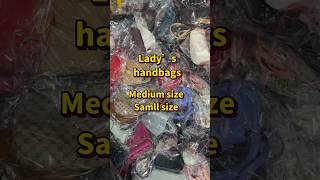 Used lady's boutique handbags.Small and medium size. #Usedbags #Secondhand #wholesalefactory#ladybag