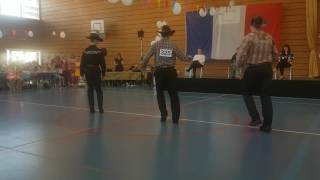 Two Step line dance 1er débutant country French Master  2017