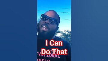 I Can Do That #motivation #dayodman #interview