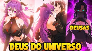 Ele Reencarnou em um ISEKAI como um DEUS com o Poder de RECRIAR O UNIVERSO (1 ao 90) | Manhwa Recap