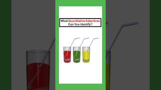 What quantitative adjectives can you identify?