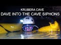 Krubera cave. Dive into the cave siphons.