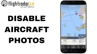How To Turn Off And Disable Aircraft Photos On Flightradar24 App screenshot 5