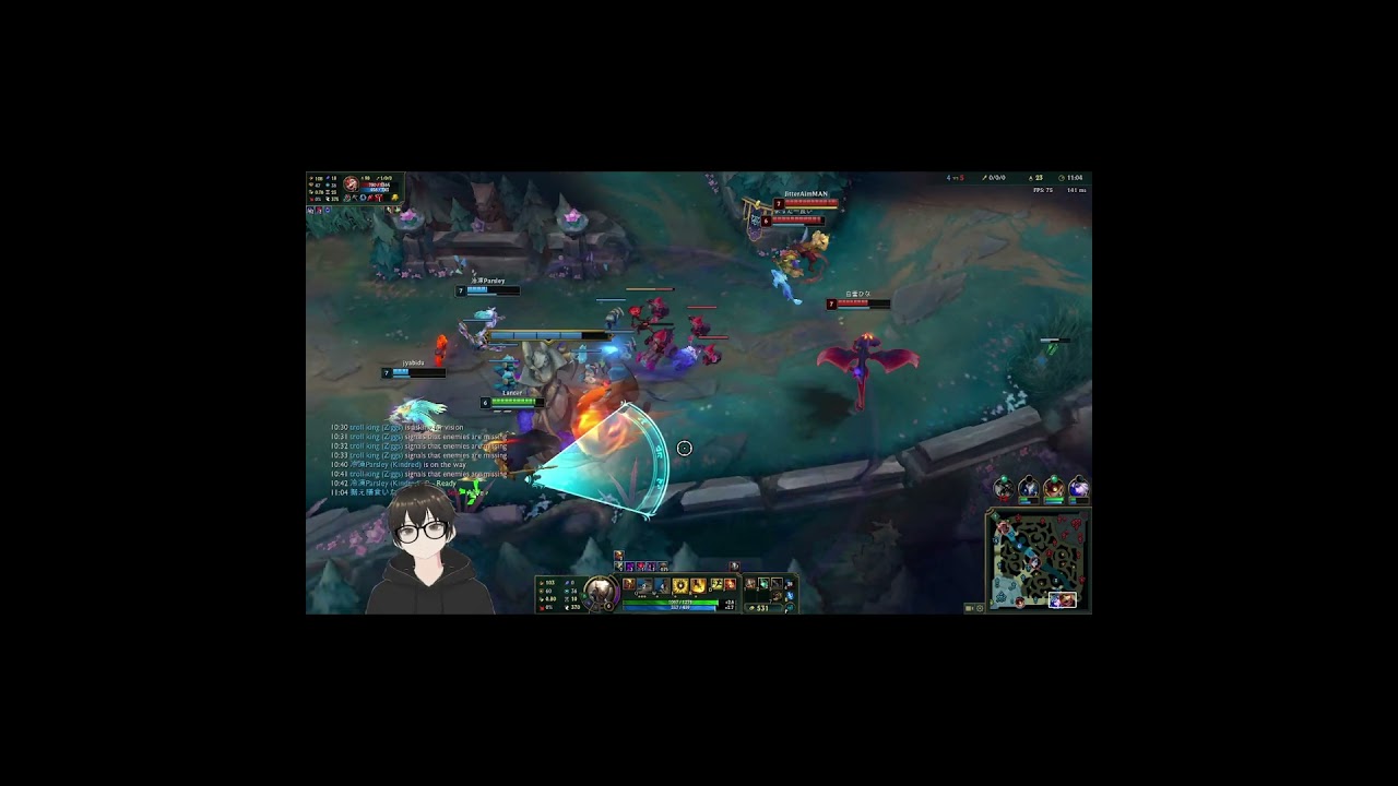 My first time doing the Pantheon and Ziggs R combo #leagueoflegends #gaming #moba #vtuber