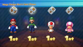 Mario Party 10 - Mario vs Luigi vs Toad vs Toadette - Haunted Trail