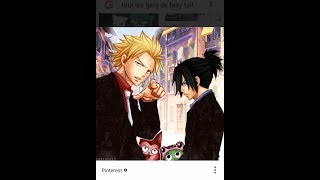 Mon top 20 des gars les plus beaux de fairy tail
