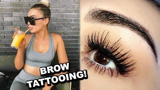 Getting A Tattoo On My FACE!! | VLOG screenshot 1