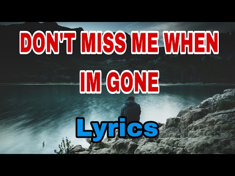 Don’t Miss Me When I’m Gone / Lower version #sadsong #music #hugotsongs #coversong