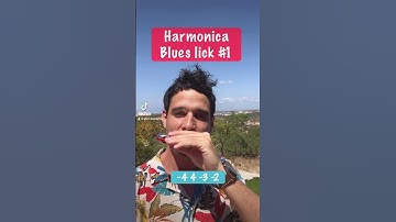 Thumbnail of Harmonica Blues lick #1 (for beginners)