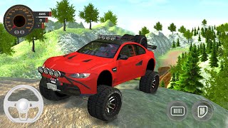 Driving BMW M Series Mud Offroad in Eagle Offroad The Next Level - Android Gameplay screenshot 5