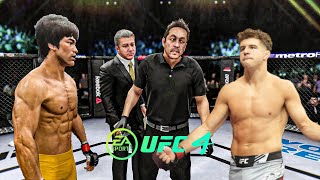 Bruce Lee vs Al Iaquinta - EA Sport UFC 4 - Epic Fight 🔥🐲