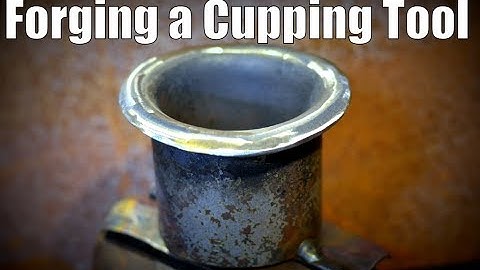 How to Make  a Blacksmith Cupping Tool // Swage Block Alternative