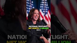 You Won’t Believe How Rich Kamala Harris REALLY Is! 💵😱 #KamalaHarris #NetWorth #ShockingTruth