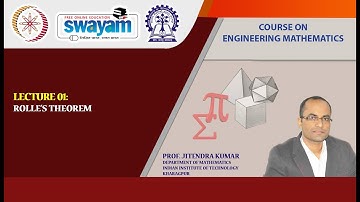 Lecture : 01 Rolle