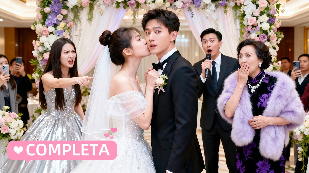 💗La chica arruina la boda del CEO por un millón, pero un beso hace que él se enamore de ella!#drama