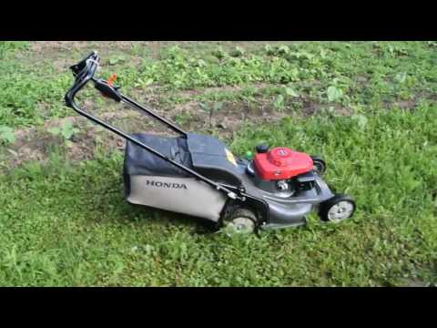 Совсем самоходная и автономная газонокосилка Honda HRX 537 C4 HYEA