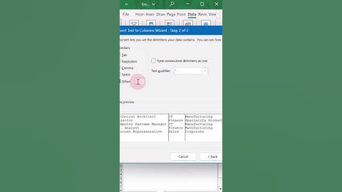 AUTOMATICALLY SPLIT TEXT IN EXCEL! #shortvideo #viral #excel #split #text #secret #exceltricks