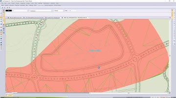 CIVIL DESIGNER software FAQ - Triangulation using intelligent lines and a DTM fence