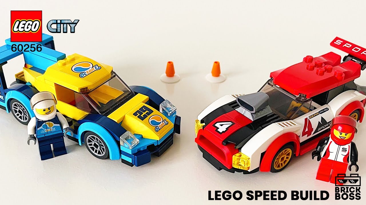 City LEGO® Minifigs cty1110 60256 Rennfahrer 