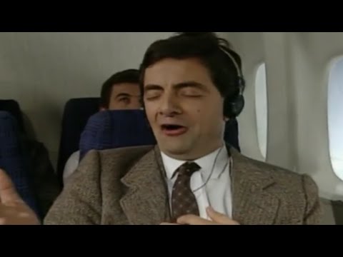 On a Plane | Funny Clip | Mr. Bean Official