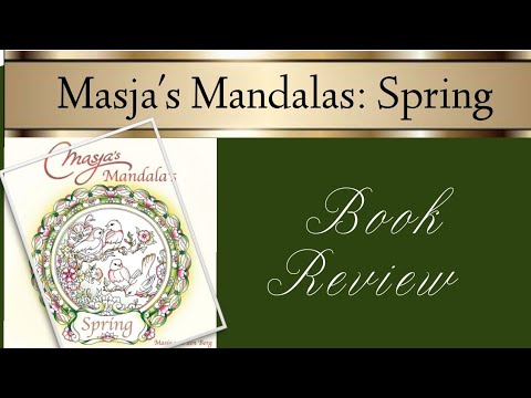 Masja's Mandalas: Spring by Masja van den Berg | Book Review