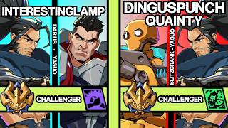 NEW PATCH 2XKO ▰ INTERESTINGLAMP (Darius-Yasuo) vs DINGUSPUNCH & QUAINTY (Blitzcrank-Yasuo) ▰ Replay