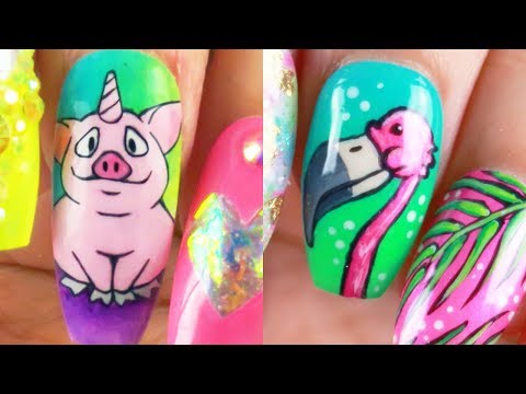 New Nail Art 2018 π The Best Nail Art Designs Compilation 1